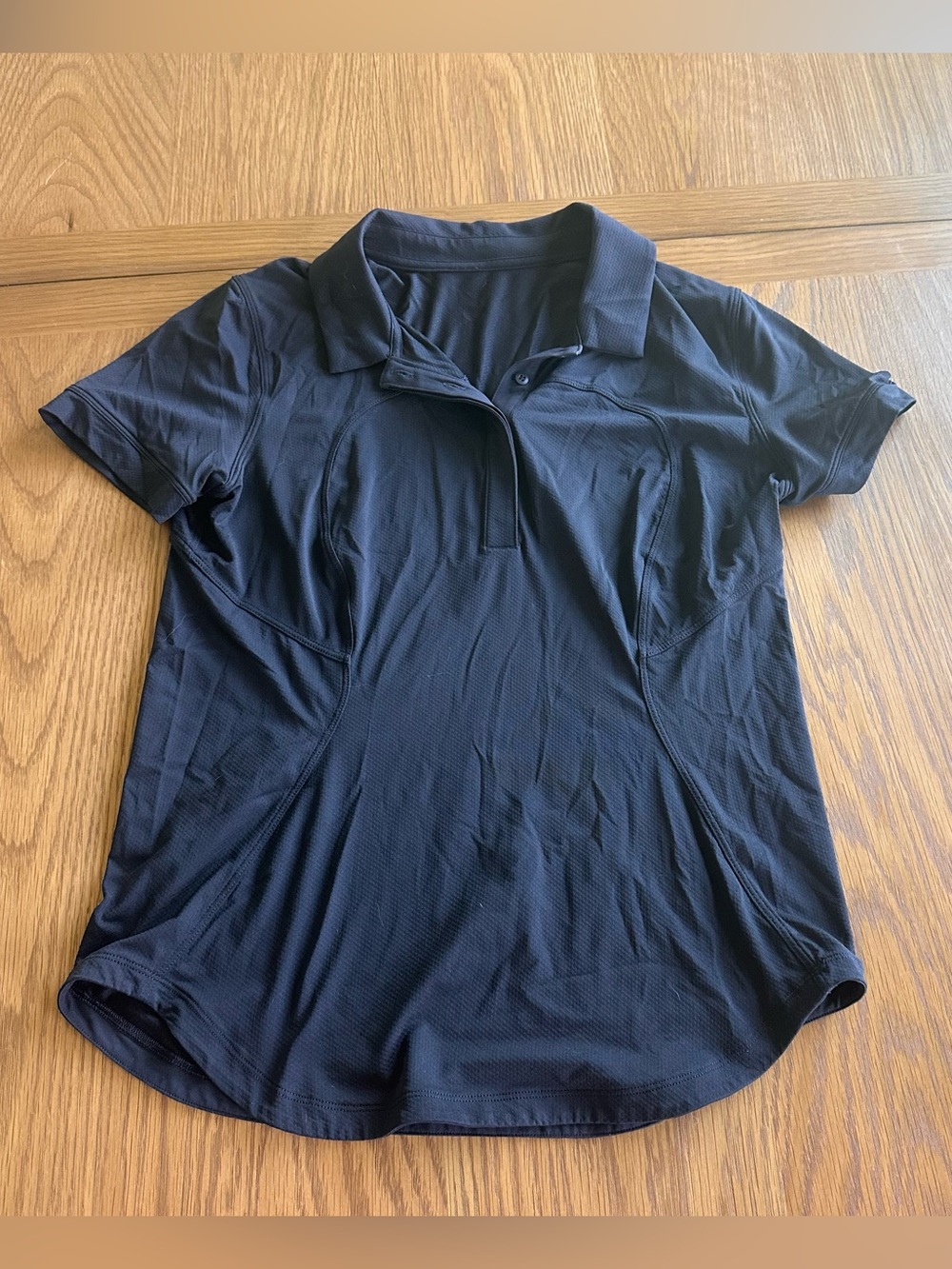 Lululemon Black Quick Dry Polo
